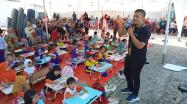 Pelaksanaan Lomba Mewarnai dalam Kegiatan Festrip 2 Babelm Kamis (30/11/2023).