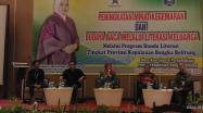 Bunda Literasi Provinsi Kepulauan Bangka Belitung Sri Rahayu Mulya Naziarto, S.A.P saat menjadi narasumber workshop.