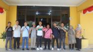 Plt Kadis DKPUS Yopi Wijaya bersama Anggota Komisi I DPRD Beltim, Jumat (8/11/2024) di Kantor DKPUS Babel..