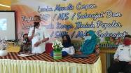Kepala DKPUS Babel Dr Asyraf Suryadin membuka Lomba Menulis Karya Ilmiah tingkat SLTA Se-Babel.