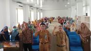 Pembukaan Workshop Akreditasi Perpustakaan di GLP Babel, Senin (1/4/2024).
