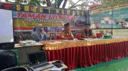 Pembukaan penilaian lapangan lomba perpustakaan SMA/SMK/MA di SMAN 1 Namang, Senin (10/4/2023). 