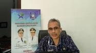 Kepala DKPUS Babel Dr Asyraf Suryadin saat menutup Bimtek SPP dan TIK transformasi layanan perpustakaan berbasis inklusi sosial tahun 2020 melalui virtual meeting zoom .