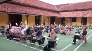 Kepala DKPUS Babel  Asyraf Suryadin mengenalkan dan memberikan pemahaman kepada mahasiswa berkenaan dengan Transformasi Perpustakaan Berbasis Inklusi Sosial.