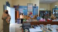 Tim Pustakawan DKPUS Babel saat memberikan masukan terkait kesiapan akreditasi perpustakaan SMAN 4 Pangkalpinang.