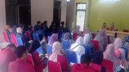 Pembinaan perpustakaan oleh Tim Puslingprov di desa airgegas.